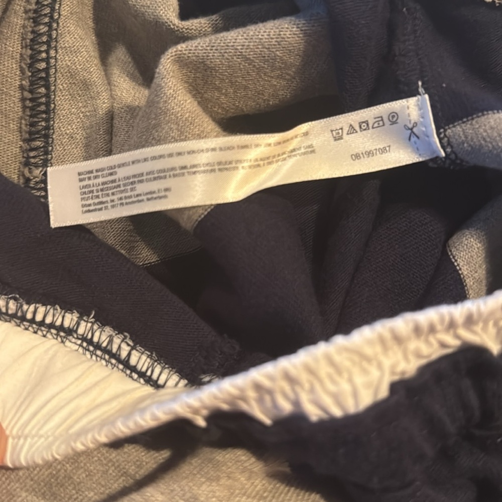 Daily Practice by Anthropologie Rugby Pants Striped Printed High Rise S - Picture 12 of 13